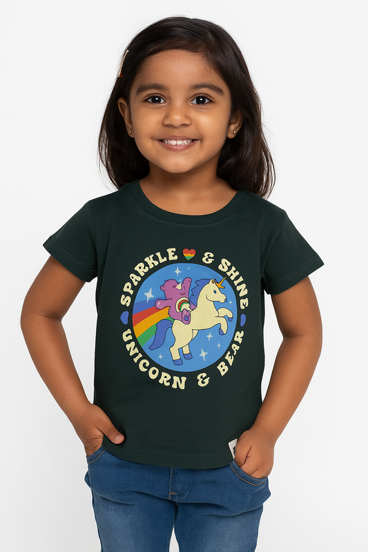 Unicorn & Bear Tee