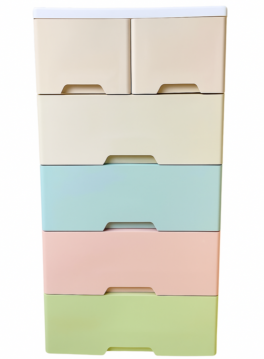 Pastel Bliss 5-Layer Storage Drawer