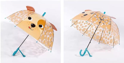 Cute Dog Face Kids Umbrella