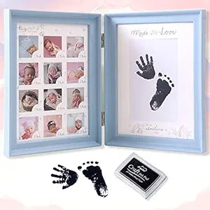 weallbuy Baby Handprints and Footprints Photo Frames