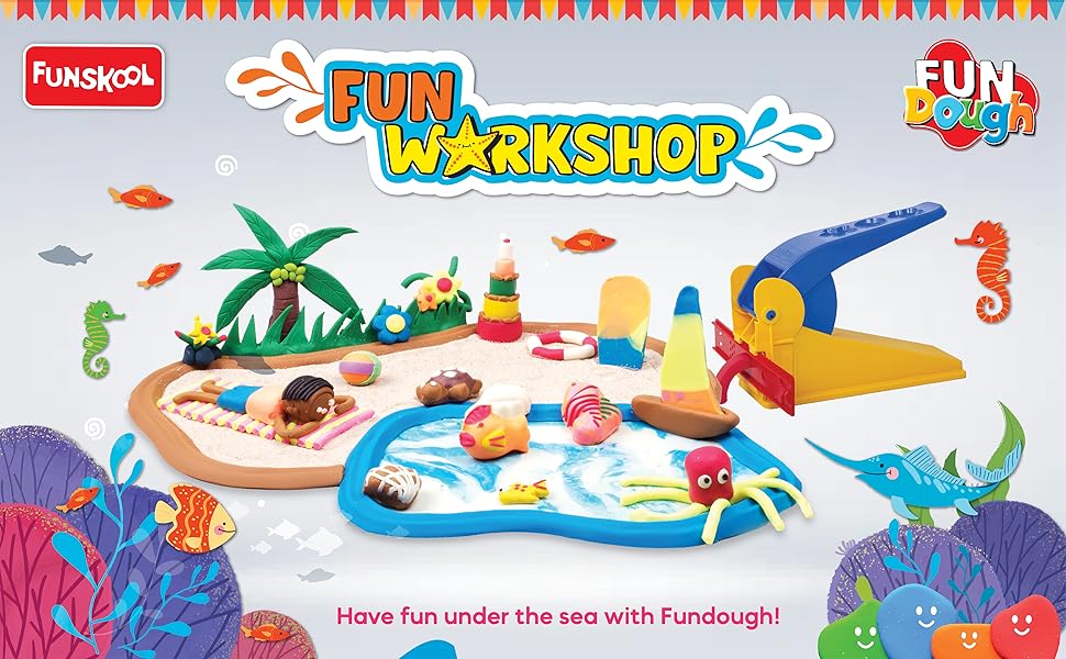 Funskool Fun Dough Fun Workshop - Mamadada