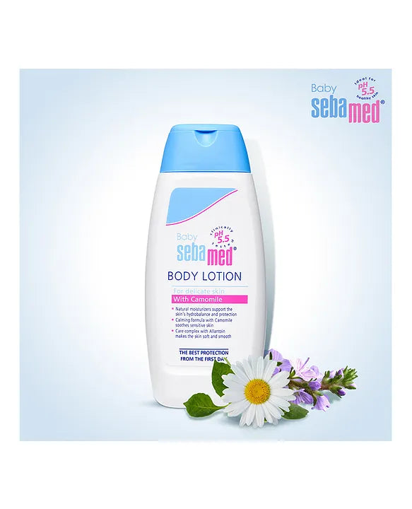 Sebamed Baby Body Lotion|pH 5.5|Long lasting moisturiser|Quickly absorbed| 100 ml