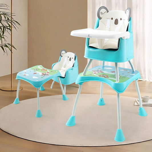 R FOR RABBIT- 4 in 1 Cherry Berry Grand High Chair - Convertible, Removable Tray