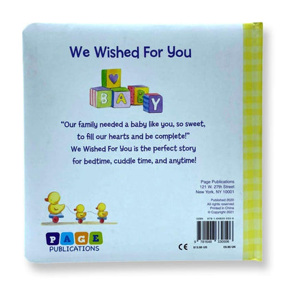 WE WISHED FOR YOU