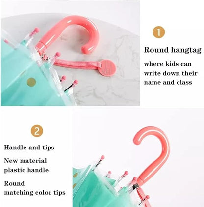 Mint Cat Umbrella with 3D Ears