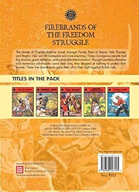 ACK NEW TITLES-6-FIREBRANDS OF THE FREEDOM STRUGGLE