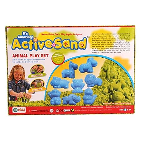 ACTIVE SAND -ANIMAL PLAY SET