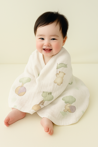 Dreamy Forest Towel Wrap