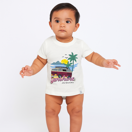 Sunshine Beach White T-Shirt
