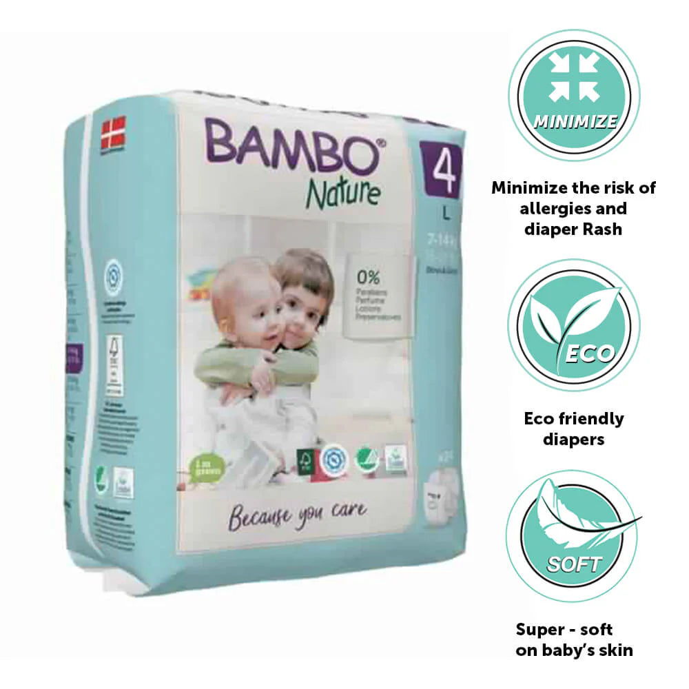 BAMBO NATURE TAPE TALL (L) - Mamadada