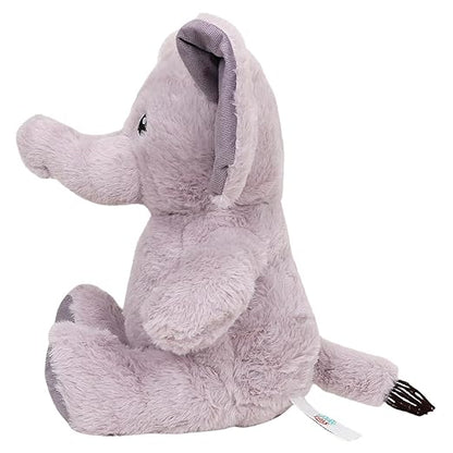 ST-FP282 GREY ELEPHANT SITTING 14INCH