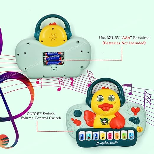 855-116 DJ DUCK LIGHT MUSIC