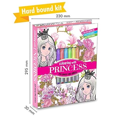 COLOURING KIT PRINCESS - Mamadada