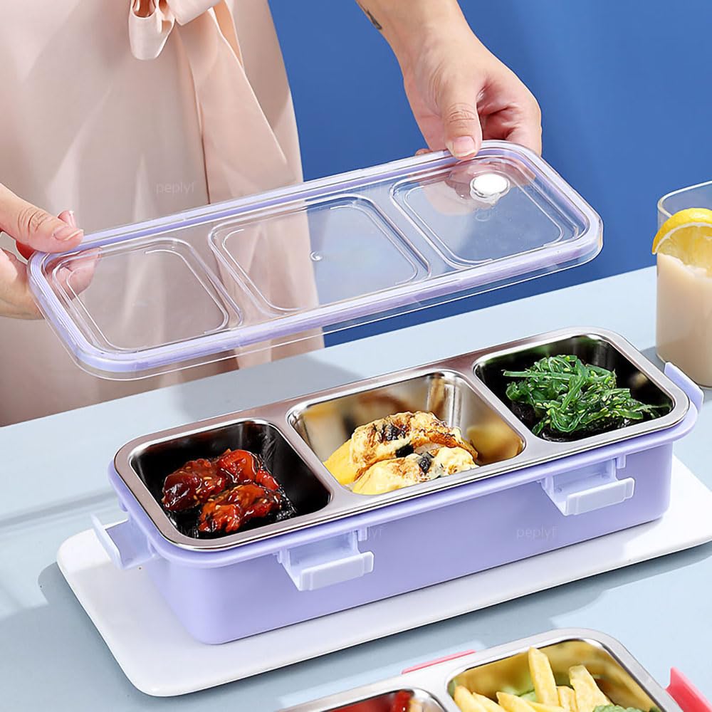 3 SECTION LUNCH BOX