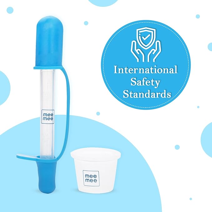 MMA-33020B BLU MEDICINE DROPPER