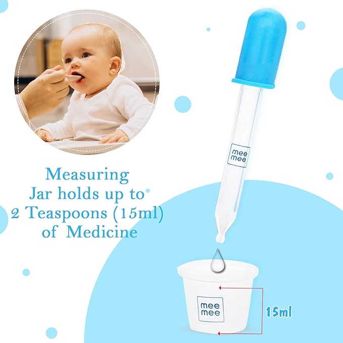 MMA-33020B BLU MEDICINE DROPPER