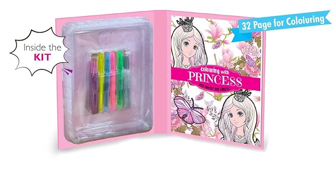 COLOURING KIT PRINCESS - Mamadada
