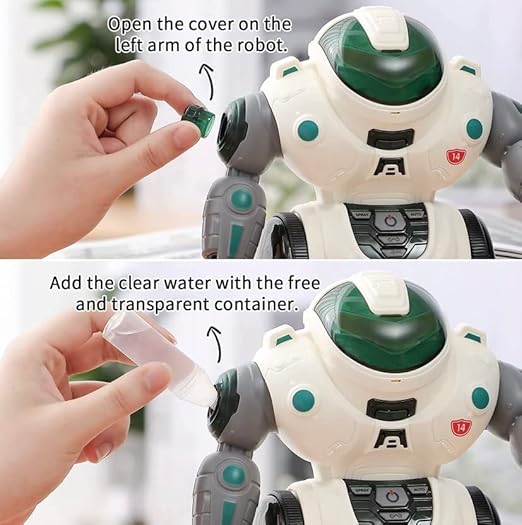 AB-B/O ROBOT WITH SPRAY MUSIC