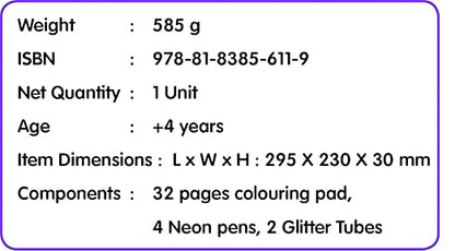 COLOURING KIT UNICORN - Mamadada