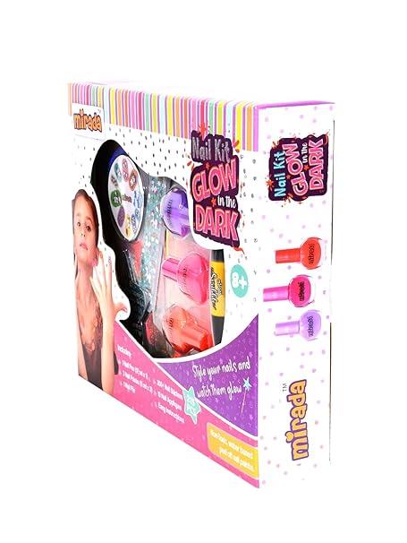 507N-GLOW IN D DARK NAIL KIT
