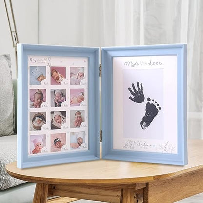 weallbuy Baby Handprints and Footprints Photo Frames