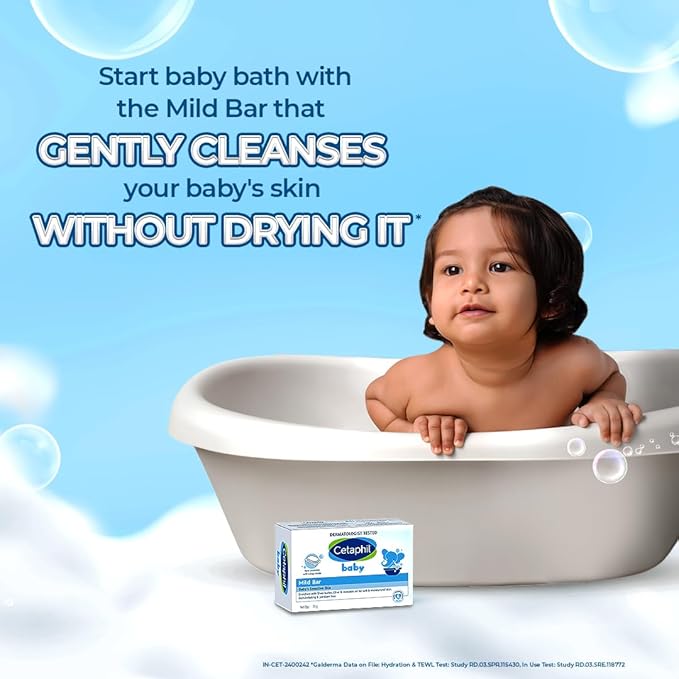 Cetaphil Baby Mild Bar with Shea Butter - 75gm - Mamadada