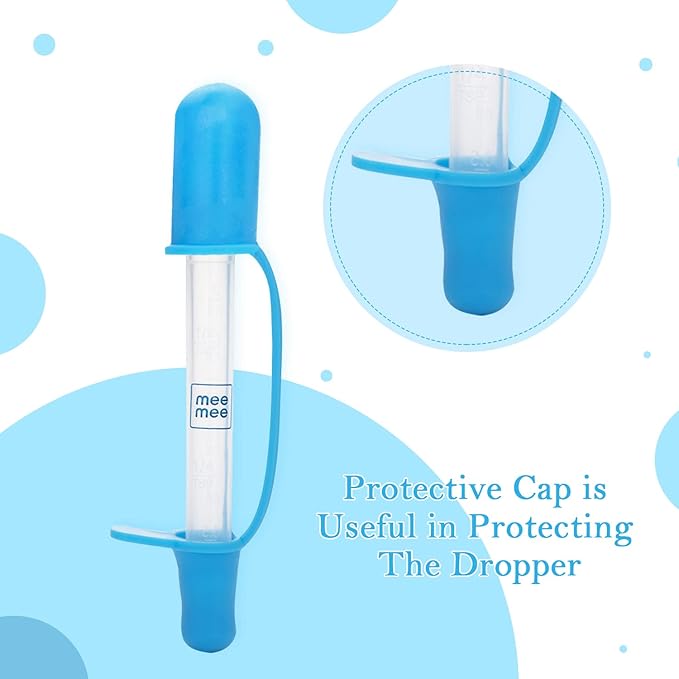 MMA-33020B BLU MEDICINE DROPPER