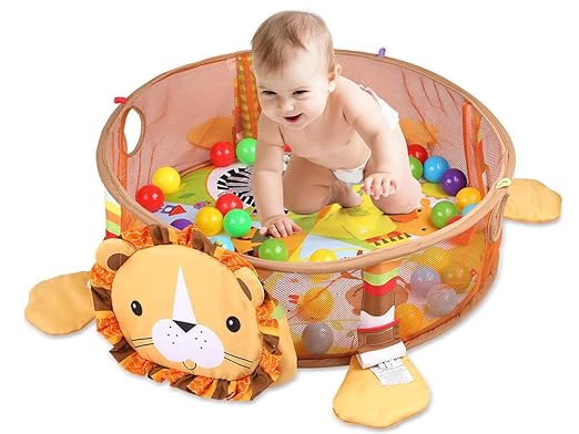 3in1 lion activity gym & ball pool - Balak