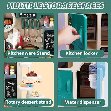 LUMO Spraying Kitchen Pretend Play Set - Mamadada