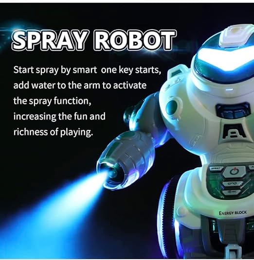 AB-B/O ROBOT WITH SPRAY MUSIC