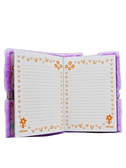 LK23004 PURPLE BUNNY NOTE BOOK