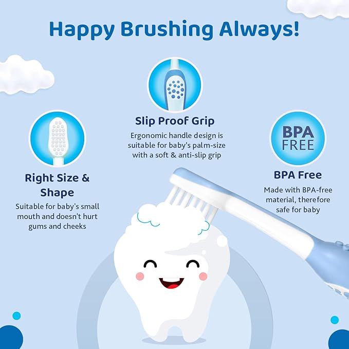 109790 TOOTH BRUSH BLUE 6M-36M