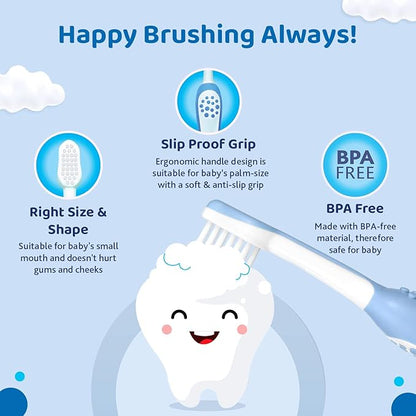 109790 TOOTH BRUSH BLUE 6M-36M