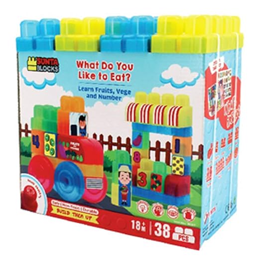 9936T TRANSPARENT  SUNTA BLOCKS 36PCS