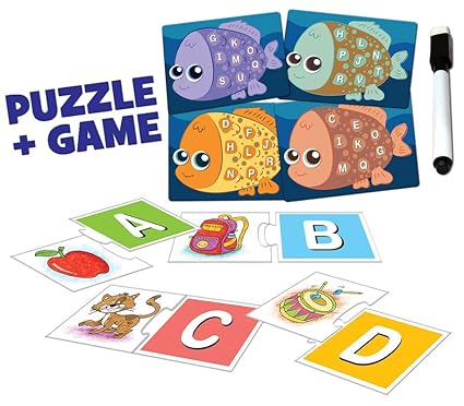 Alphabet Capital Letters Puzzle