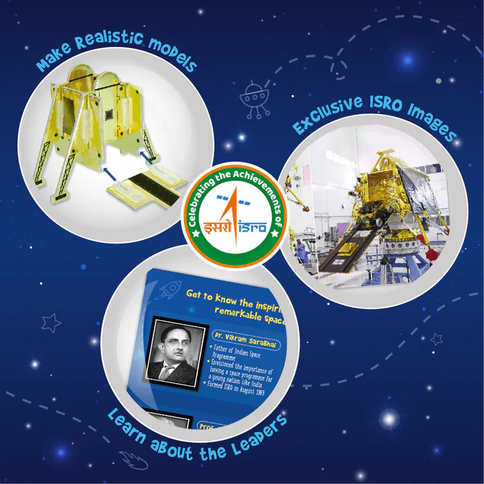 Mapology Mission Chandrayaan – 4-in-1 Space Exploration Model Kit