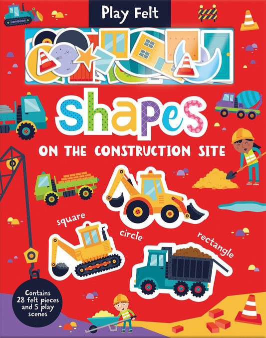 PLAY FELT;SHAPES ON THE CONSTRUCTION SITE