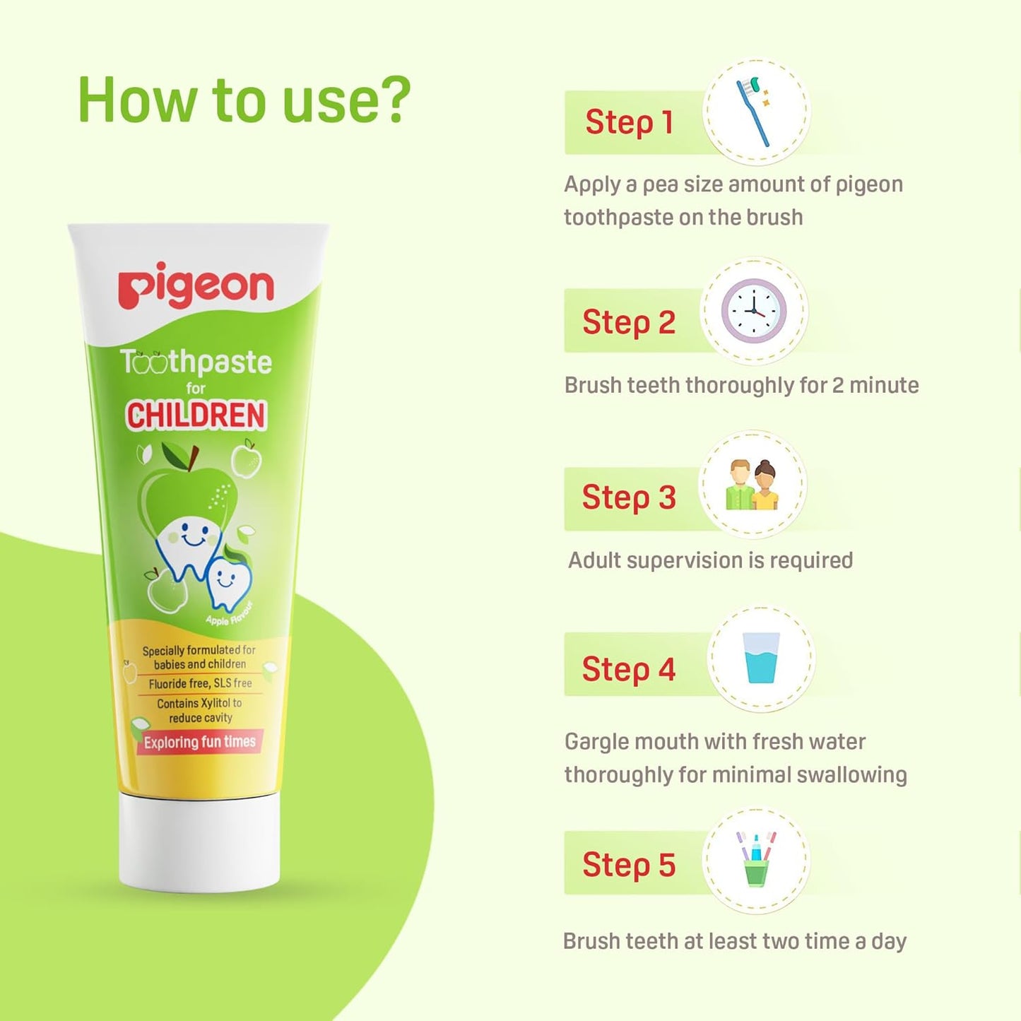 PG-CHILD TOOTHPASTE APPLE 45G