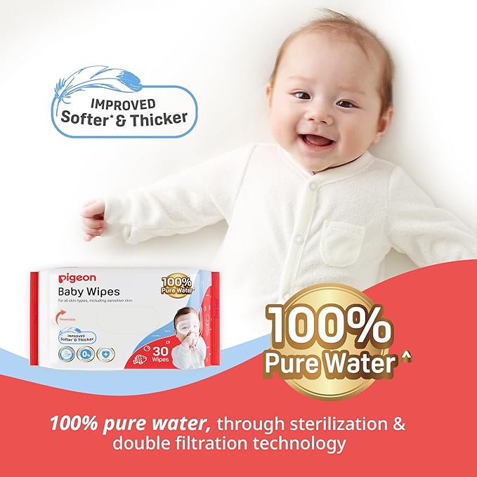BABY WIPES PURE WATER 30SH