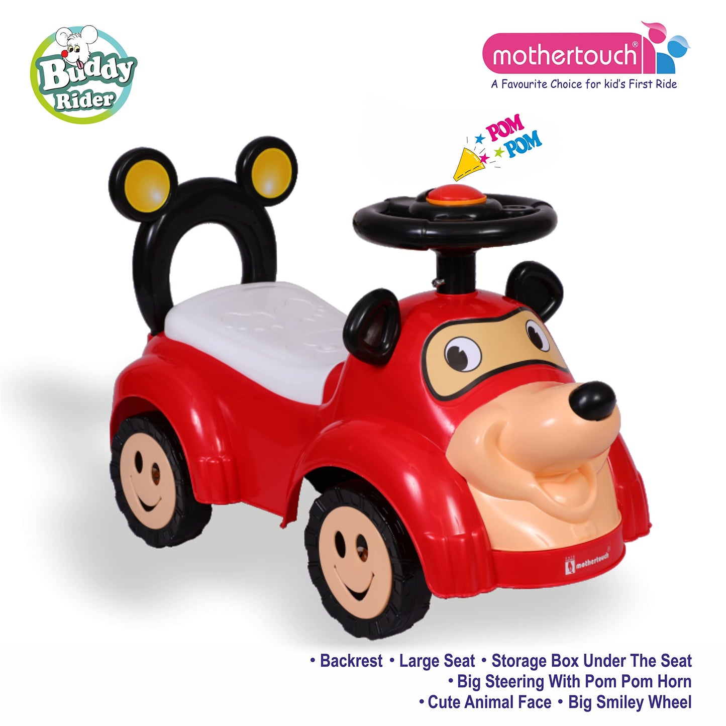 Mothertouch Mothertouch Buddy Rider Ride On Car