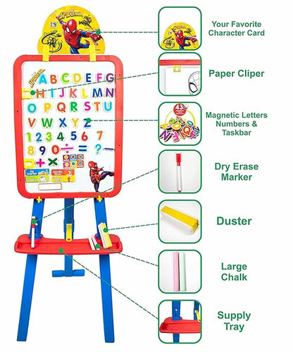 TY-SMEB-6577-4 5IN1 SPIDER MAN EASEL