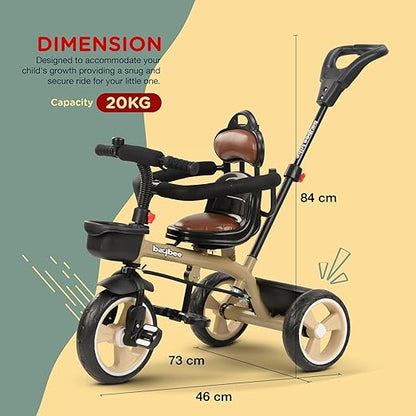 Baybee Tricycle - Brown
