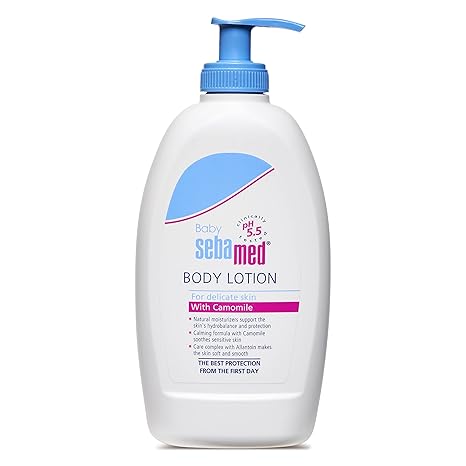 Sebamed Baby Body Lotion 400 ml Ph 5.5 Camomile & Allantoin Dermatalogically tested  Sensitive skin