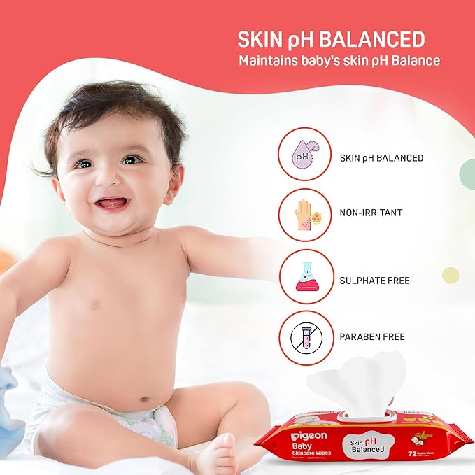 BABY SKINCARE WIPES 72 SHEETS