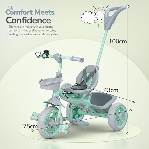 Baybee Tricycle - S. Green