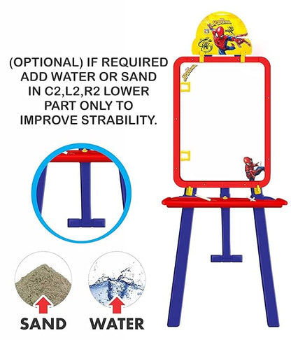 TY-SMEB-6577-4 5IN1 SPIDER MAN EASEL