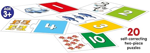 Numbers 1 to 20 Puzzle