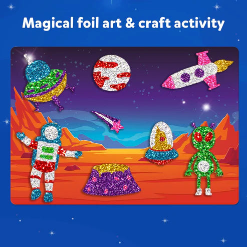 FOIL FUN UP IN SPACE