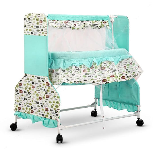Baybee Baby Swing Cradle for Newborn Baby, Infant Baby Cradle Jhula for Baby with Mosquito Net