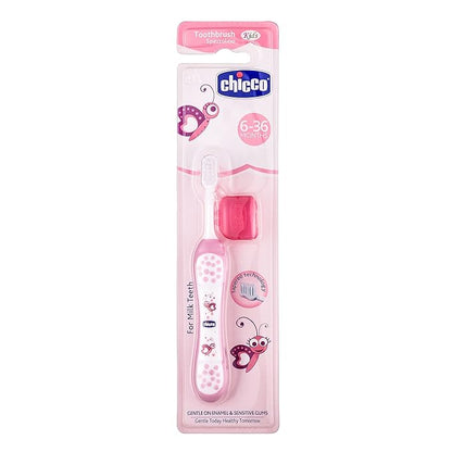 109770 TOOTH BRUSH PINK 6M-36M